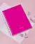 CUADERNO BP A5 T/Dura x 100 Hj. anillo doble alambre MAGENTA INTENSO - comprar online