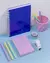 CUADERNO BP A5 T/Dura x 100 Hj. anillo doble alambre VIOLETA INTENSO - comprar online