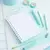 CUADERNO BP A5 T/Dura x 100 Hj. anillo doble alambre TURQUESA INTENSO en internet