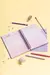 AGENDA CUADERNO A5 -FLORCITAS BEIGE - en internet