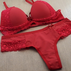 Conjunto Joyce Fio Duplo com Bojo Strapp