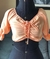 Cropped Coral Único