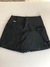 Short saia laço Único Preto
