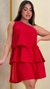 VESTIDO OMBRO BABADO