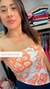 BLUSA ASSIMÉTRICA ESTAMPADO - comprar online
