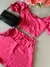 Conjunto Alice rosa chiclete