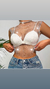 CROPPED TELA BRILHO