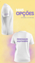 T-shirt Personalizada - LEIA A DESCRIÇÃO - Babashirt’s