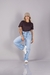 T-shirt Lisa Marrom Ebone na internet