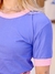T-shirt Bicolor Lilás/Rosa na internet
