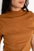 T-shirt Gola Alta Argila Queimada - Babashirt’s