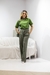 T-shirt Gola Alta Verde Florest - Babashirt’s
