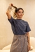 T-shirt Gola Alta Cinza Chumbo - comprar online
