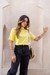 T-shirt Gola Alta Amarelo Bebê - comprar online