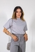 T-shirt Gola Alta Cinza Claro