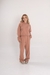 Molecropped Capuz Liso Mocha Mousse - Babashirt’s