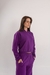 Molecropped Liso Capuz Roxo - comprar online