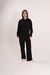 Molecropped Liso Capuz Preto - comprar online