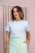 T-shirt Lisa Azul Bebê - comprar online