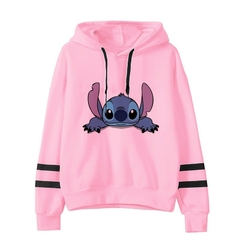 Kawaii Lilo Stitch Anime Engraçado Desenho Animado Moletom Feminino Bonito Ohan