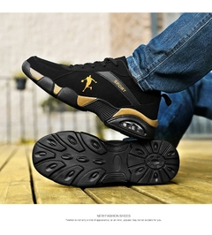 Tênis Masculino 2023 Novos Sapatos Masculinos de Couro Ao Ar Livre Sapatos Casu - comprar online