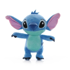 Bonecas de pelúcia de desenho animado Disney Azul Rosa Stitch Brinquedos de ani - matheus modas e utilidades