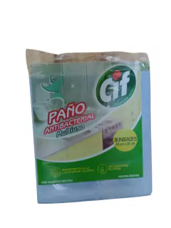 CIF PAÑO ANTIBACTERIAL 3UNID 40*38