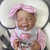 Boneca Reborn para Meninas com Veias Visíveis: Brinquedo de Pele 3D Realista na internet