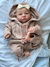 Bebê Reborn 49 Cm de Silicone Corpo de Pano - loja online
