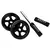 Roda Exercício Abdominal Rolo Abdomen Lombar com Tapete Profissional