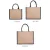 Bolso de yute plegable de arpillera para mujer, bolsa grande reutilizable de com en internet