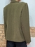 Blazer alfaiataria verde musgo - loja online
