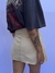 saia nude em suede - loja online