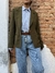 blazer alfaiataria verde na internet