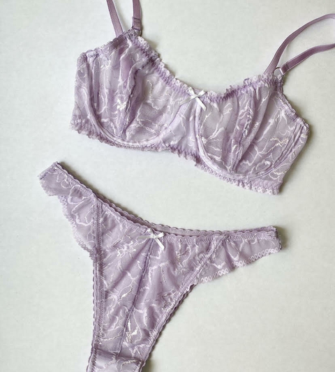 Set Lilac Lace