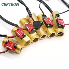 Sensor De Fluxo De Água De Latão Medidor De Fluxo De Líquido Medidor De Taxa na internet