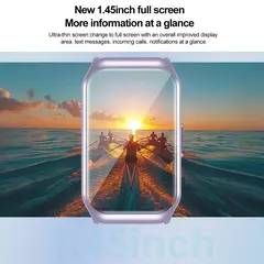 Novo relógio inteligente bluetooth chama frequência cardíaca &amp; monitorame - Show Drop