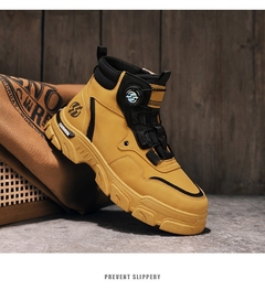Botas de trabalho para esportes ao ar livre masculinas comfortavel