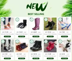 Mulheres botas de chuva à prova dwaterproof água sola de borracha salto baixo
