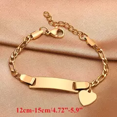 Vnox pulseiras voce pode personalizar com nome e data de nascimento para seu bebês, presente de mae - comprar online