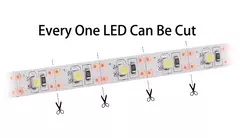 Luz de tira led 2835 5050 usb bluetooth flexível lâmpada fita 3key sensor de luz - comprar online