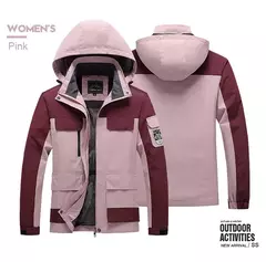 TRVLWEGO Primavera Casaco Ao Ar Livre Jaqueta Mulheres Homens Blusão Resistente - comprar online