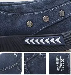 Xihaha verão lona sapatos masculinos deslizamento-em respirável homem sapatos - loja online