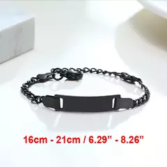 Vnox pulseiras voce pode personalizar com nome e data de nascimento para seu bebês, presente de mae - comprar online