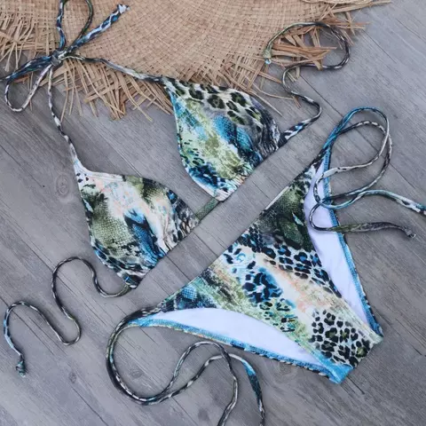 Melphieer-conjunto brasileiro de duas peças para mulheres, biquíni brasileiro, - comprar online