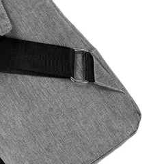 Saco de peito Oxford masculino com porta de carregamento USB, saco transversal na internet