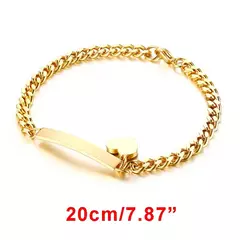 Vnox pulseiras voce pode personalizar com nome e data de nascimento para seu bebês, presente de mae - Show Drop
