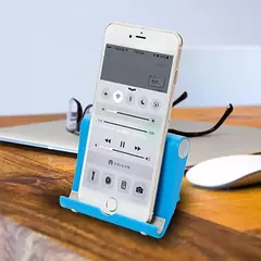 Suporte de mesa dobrável universal para celular, montagem para telefone e table na internet