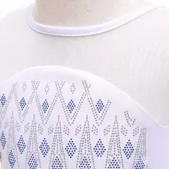 Imagem do Disney criança meninas cosplay congelado elsa malha trajes neve rainha elsa princesa
