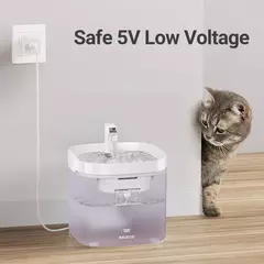 Rojeeco inteligente gato fonte de água dispensador automático de água para an na internet